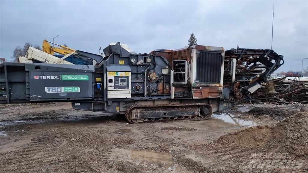Terex TBG630 Mobilūs smulkintuvai
