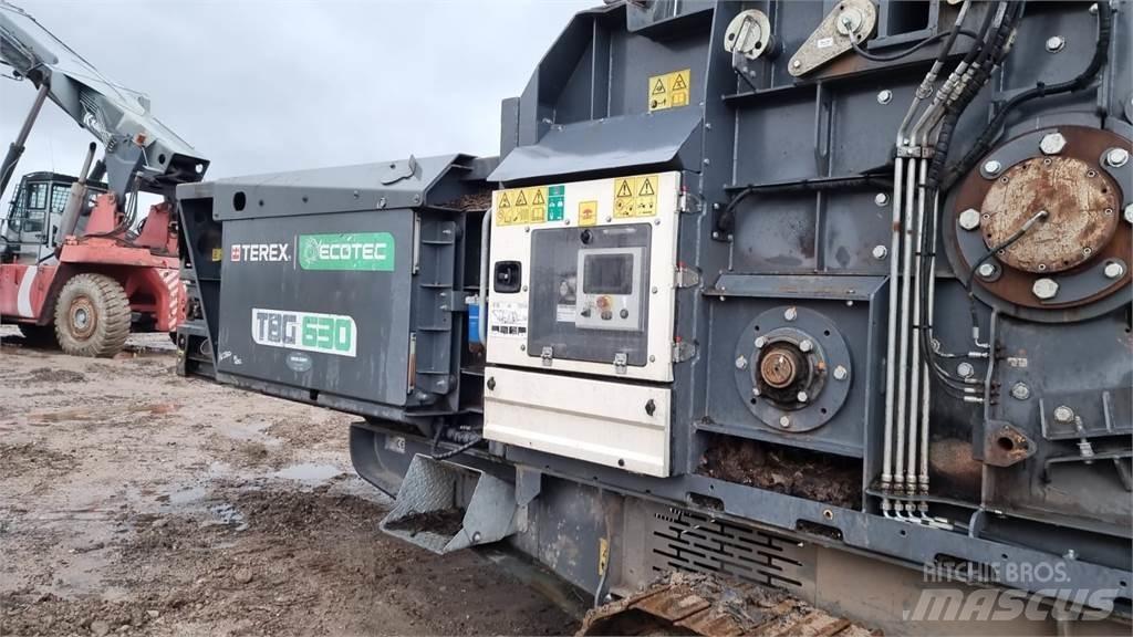 Terex TBG630 Mobilūs smulkintuvai