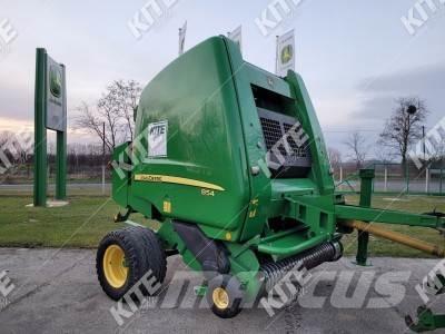 John Deere 854 Ritinių presai