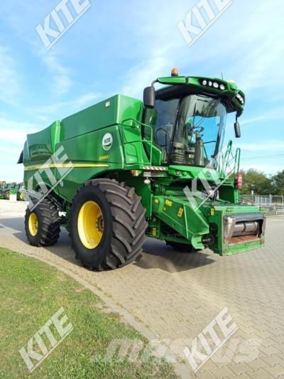 John Deere S690 Derliaus nuėmimo kombainai