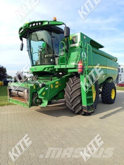 John Deere S690 Derliaus nuėmimo kombainai