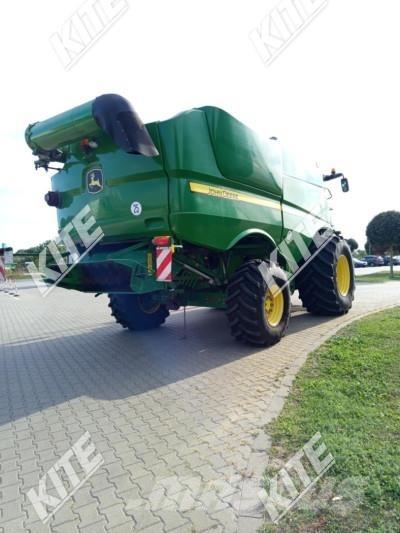 John Deere S690 Derliaus nuėmimo kombainai