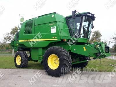 John Deere T670 Derliaus nuėmimo kombainai