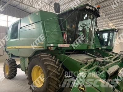 John Deere W650 Derliaus nuėmimo kombainai