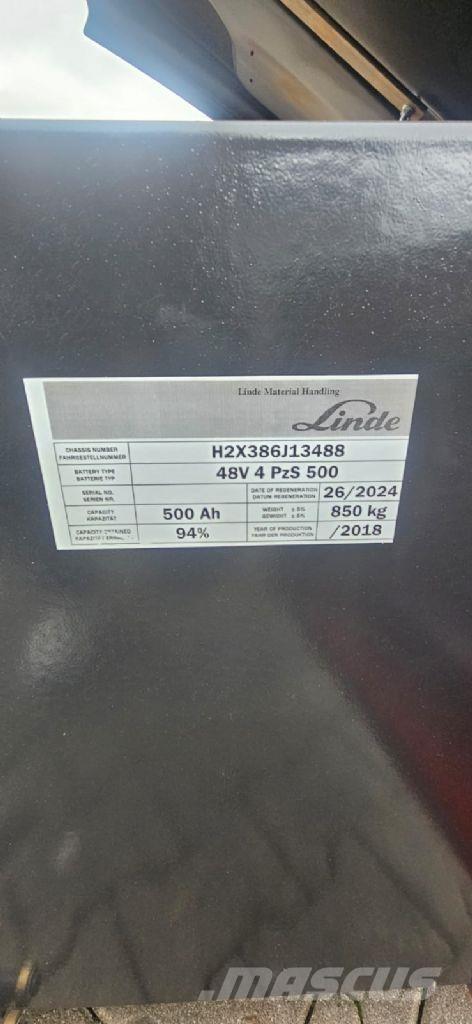 Linde E 14-02 Elektriniai šakiniai krautuvai