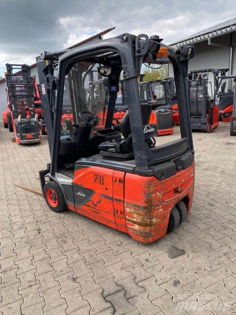 Linde E 16-02 Elektriniai šakiniai krautuvai