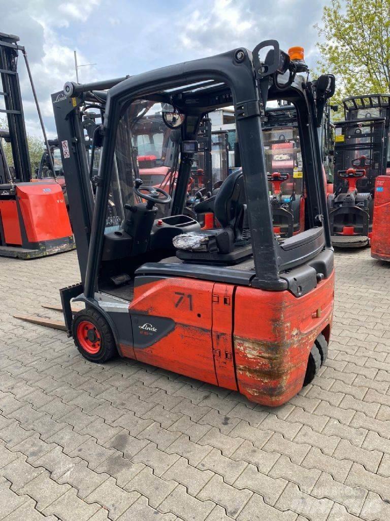 Linde E 16-02 Elektriniai šakiniai krautuvai