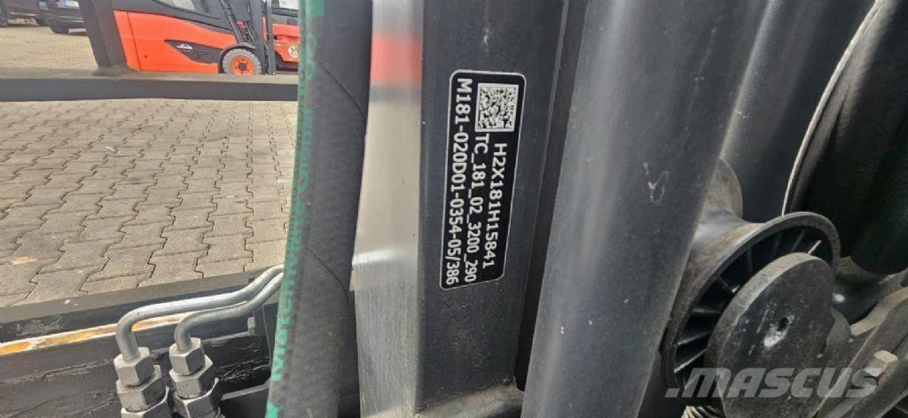 Linde E 16 P-02 Elektriniai šakiniai krautuvai