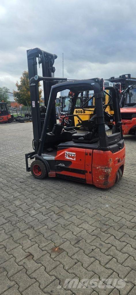 Linde E 18-02 Elektriniai šakiniai krautuvai