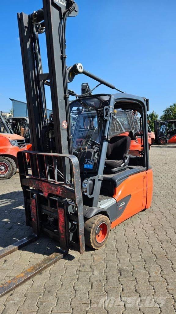Linde E 18 L-02 Elektriniai šakiniai krautuvai