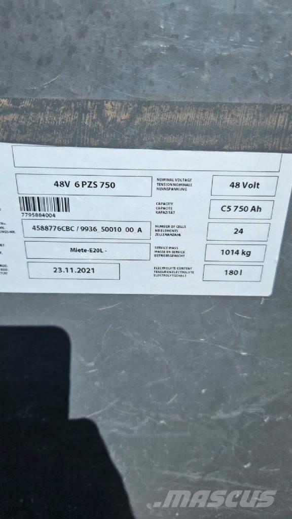 Linde E 18 L-02 Elektriniai šakiniai krautuvai