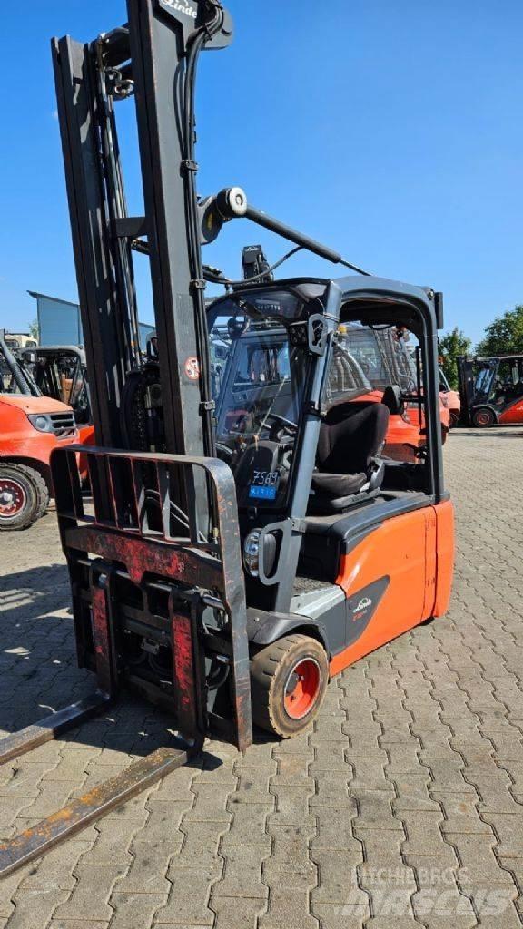 Linde E 18 L/386 Elektriniai šakiniai krautuvai