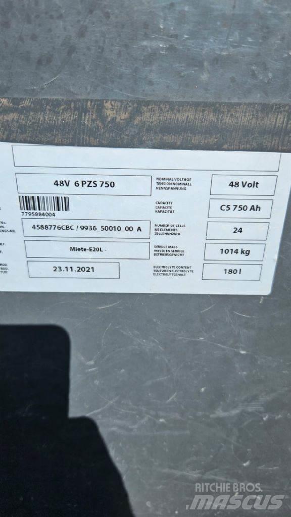 Linde E 18 L/386 Elektriniai šakiniai krautuvai