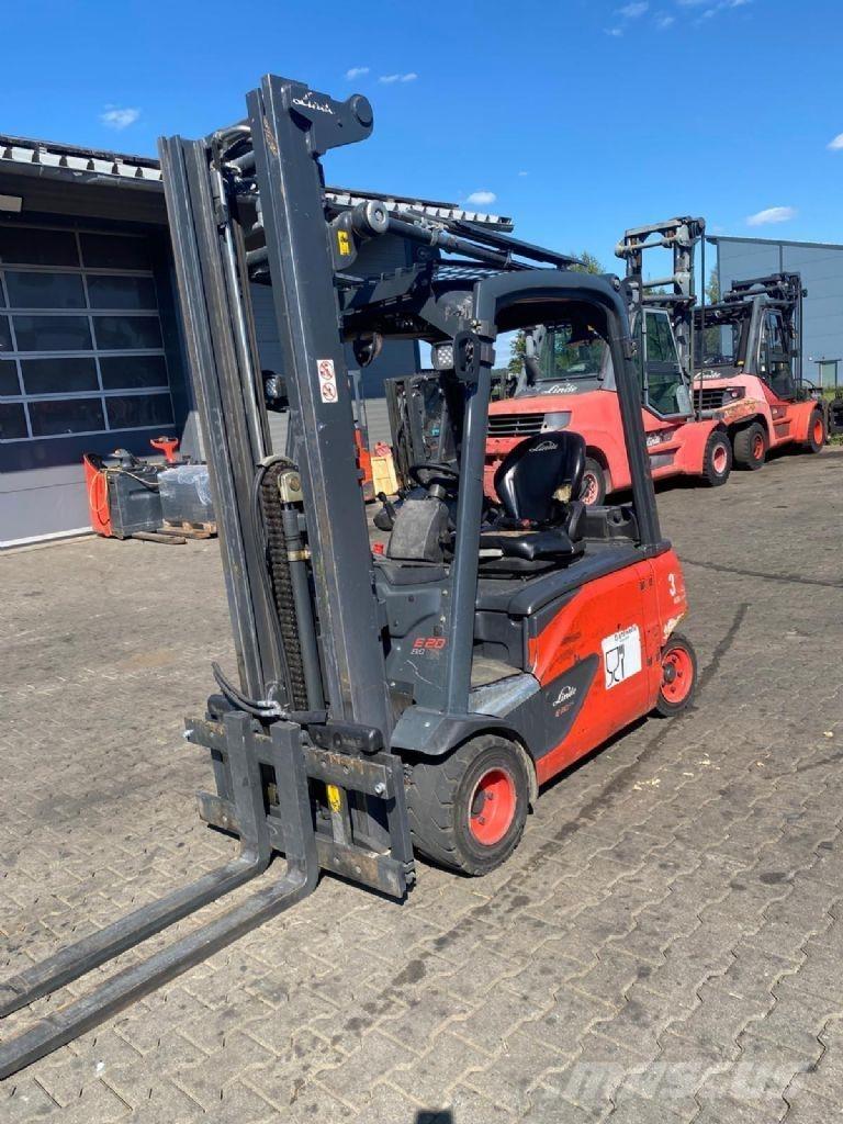 Linde E 20 PL-02 Elektriniai šakiniai krautuvai