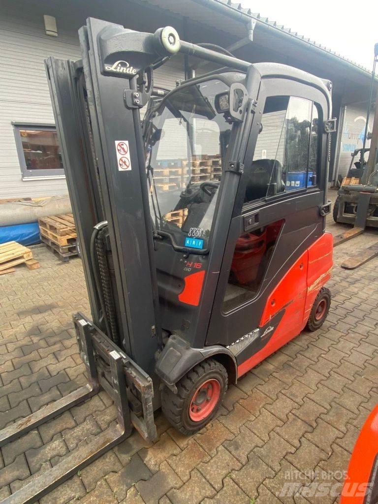 Linde H 16 D-02 Dyzeliniai krautuvai