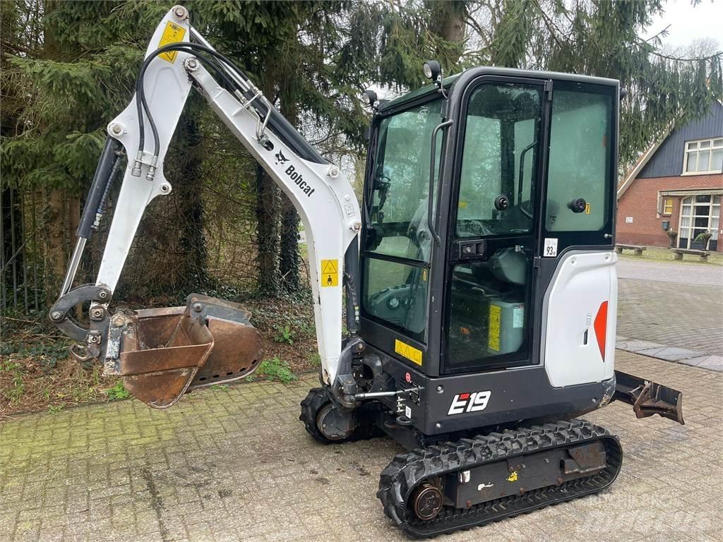 Bobcat E 19 Mini ekskavatoriai < 7 t
