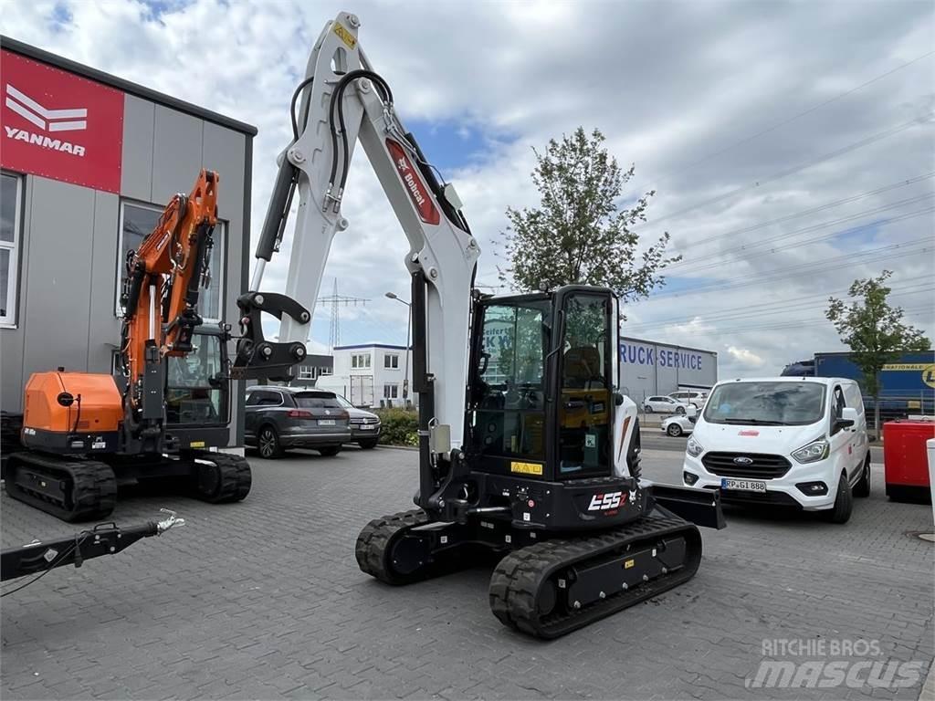 Bobcat E 55 z Mini ekskavatoriai < 7 t