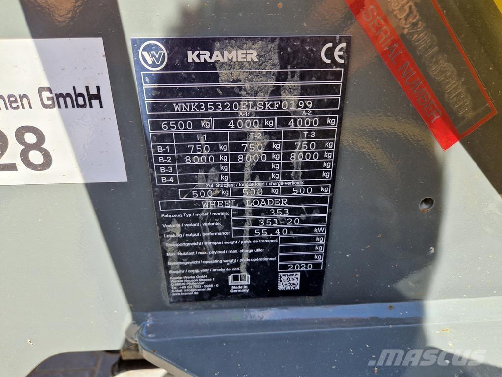 Kramer 5075 Naudoti ratiniai krautuvai