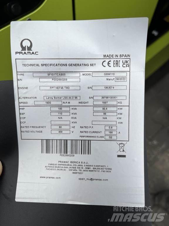 Pramac GSW110 Kiti generatoriai