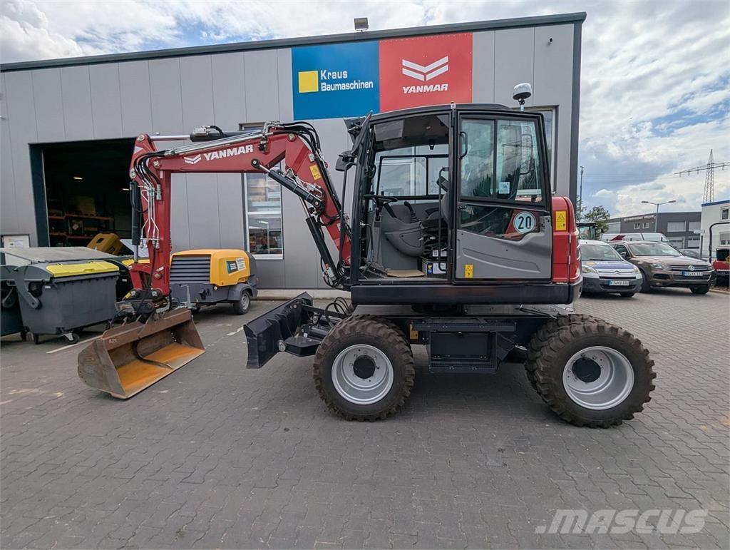 Yanmar B 75 W Ratiniai ekskavatoriai