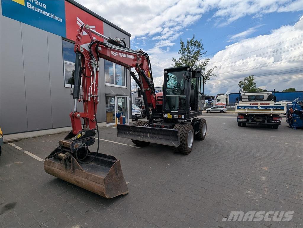 Yanmar B 75 W Ratiniai ekskavatoriai