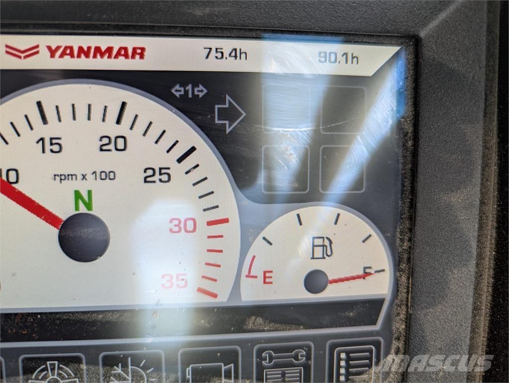 Yanmar B 75 W Ratiniai ekskavatoriai