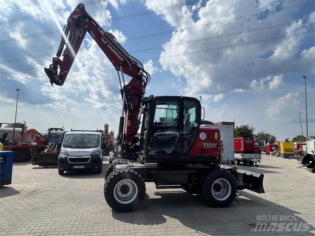 Yanmar B110W Ratiniai ekskavatoriai