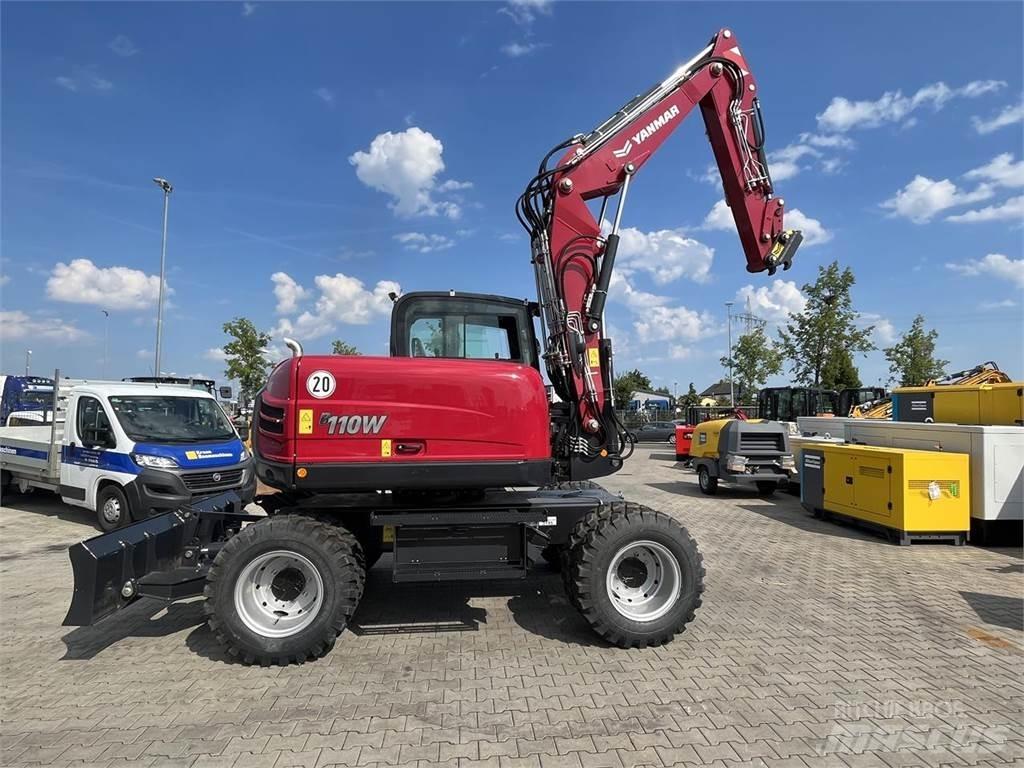 Yanmar B110W Ratiniai ekskavatoriai