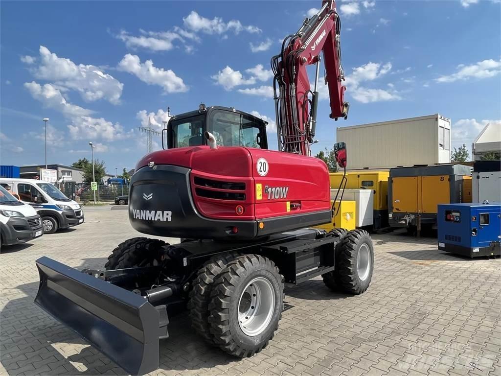 Yanmar B110W Ratiniai ekskavatoriai