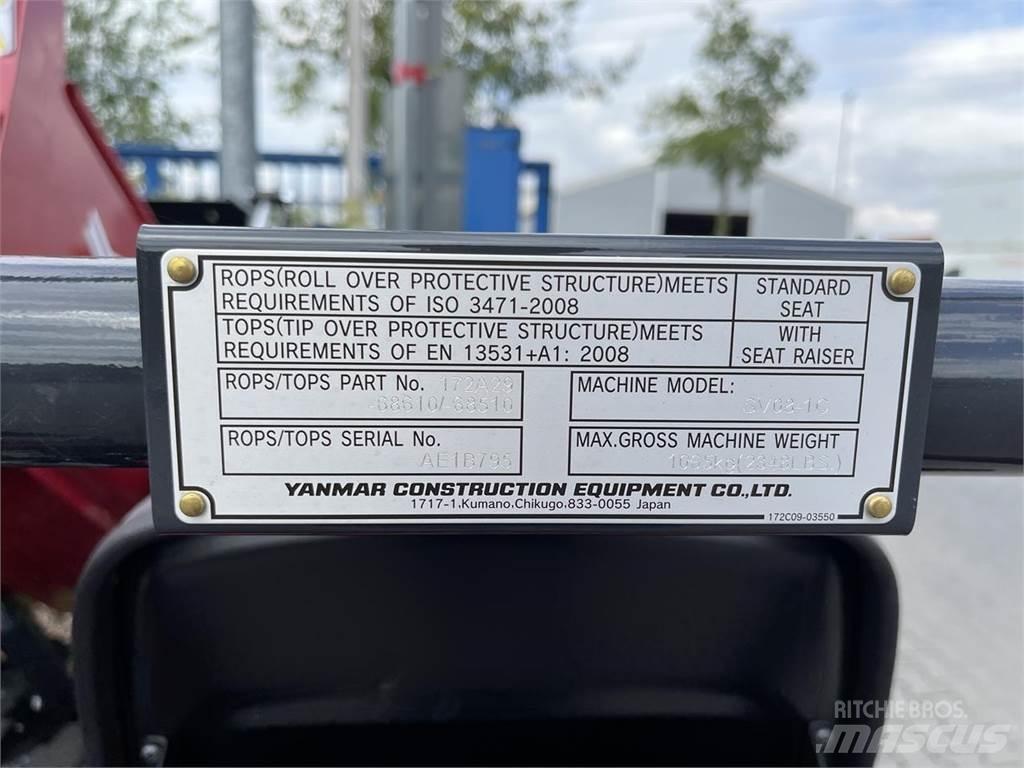 Yanmar SV08 Mini ekskavatoriai < 7 t