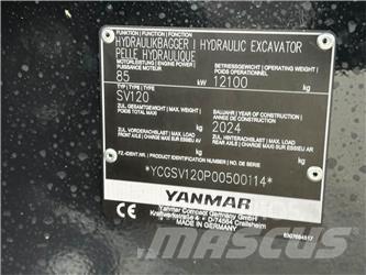 Yanmar SV120 Vikšriniai ekskavatoriai