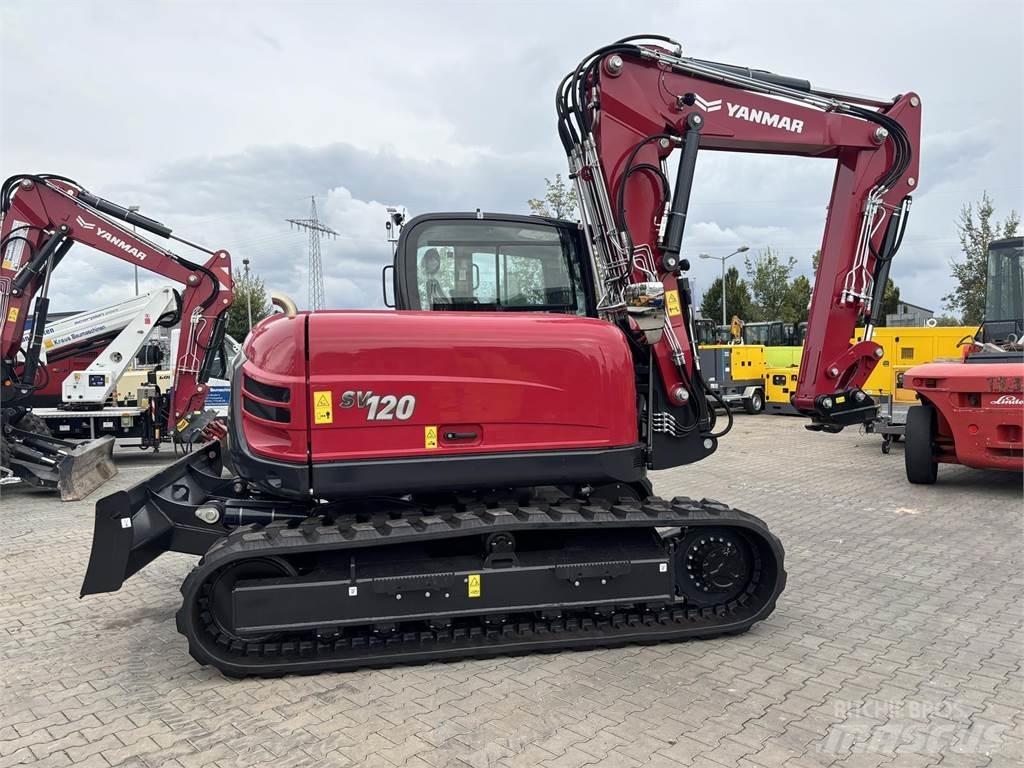 Yanmar SV120 Vikšriniai ekskavatoriai