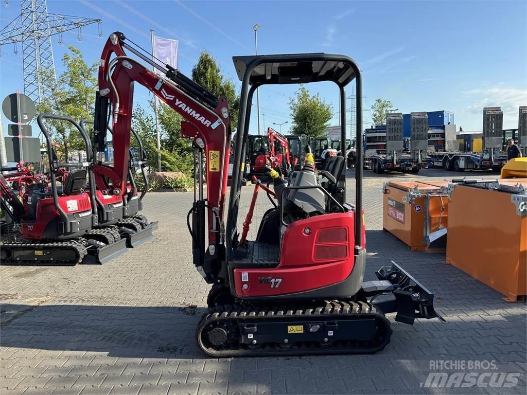 Yanmar ViO17 Mini ekskavatoriai < 7 t