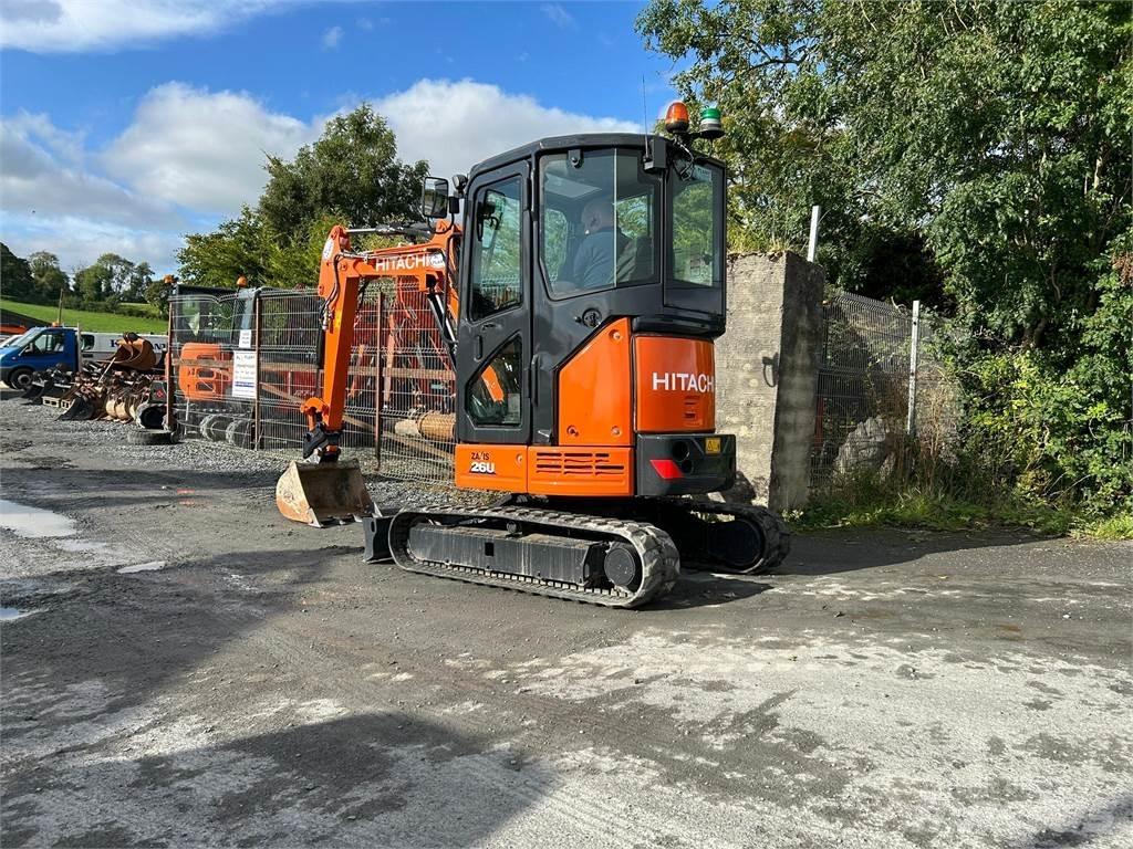Hitachi 2019 ZX26U-6 Vikšriniai ekskavatoriai