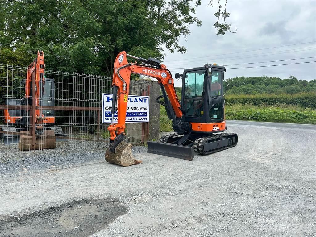 Hitachi Zx33U-5 Vikšriniai ekskavatoriai