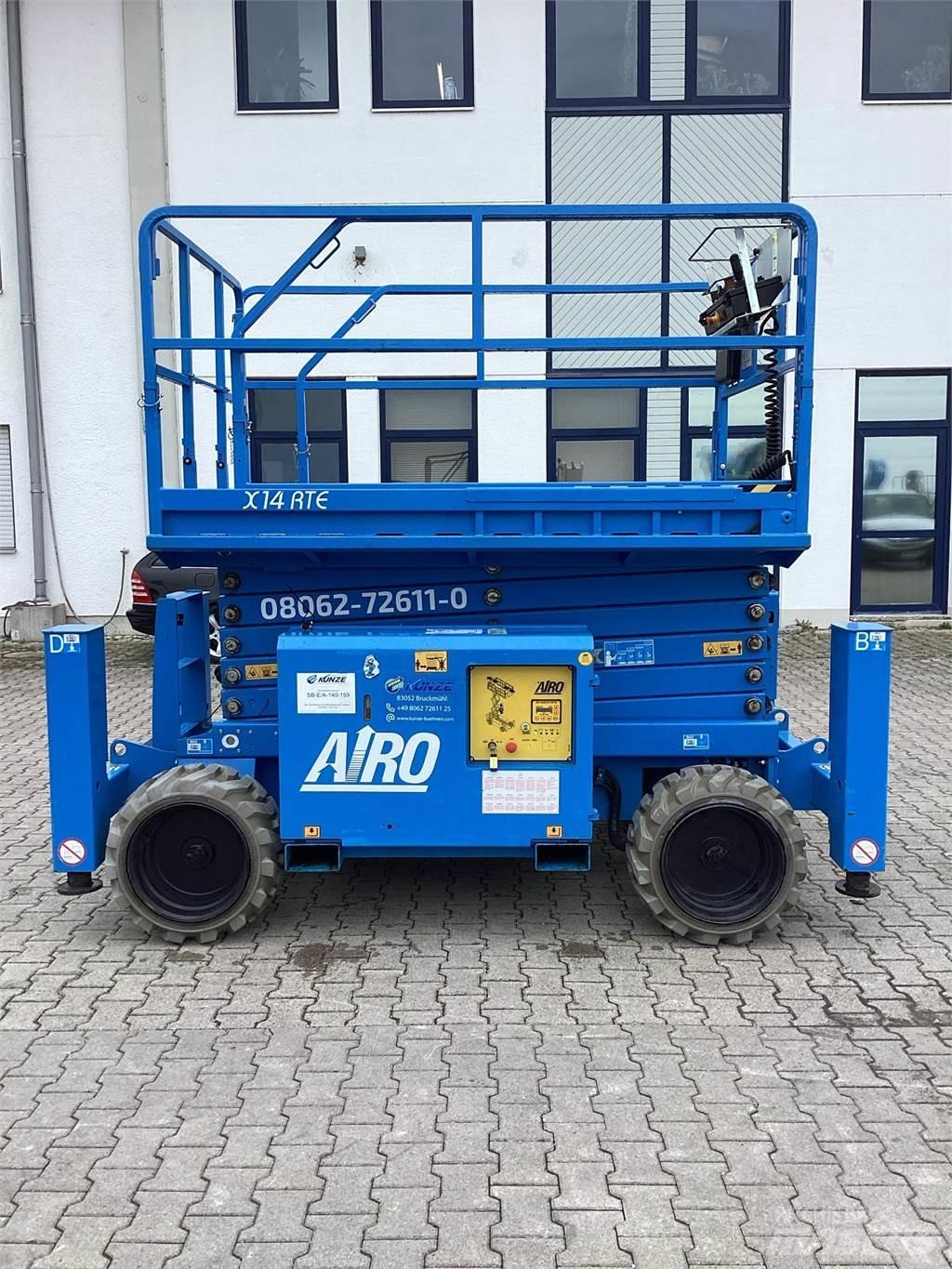 Airo X14-RTE Žirkliniai keltuvai