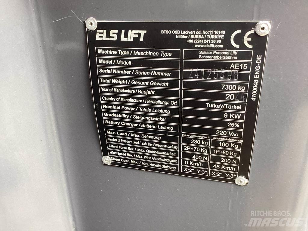 ELS LIFT AE15 Alkūniniai keltuvai