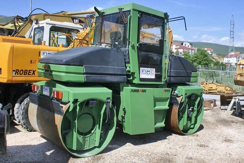 Ammann AV95 Porinių būgnų volai