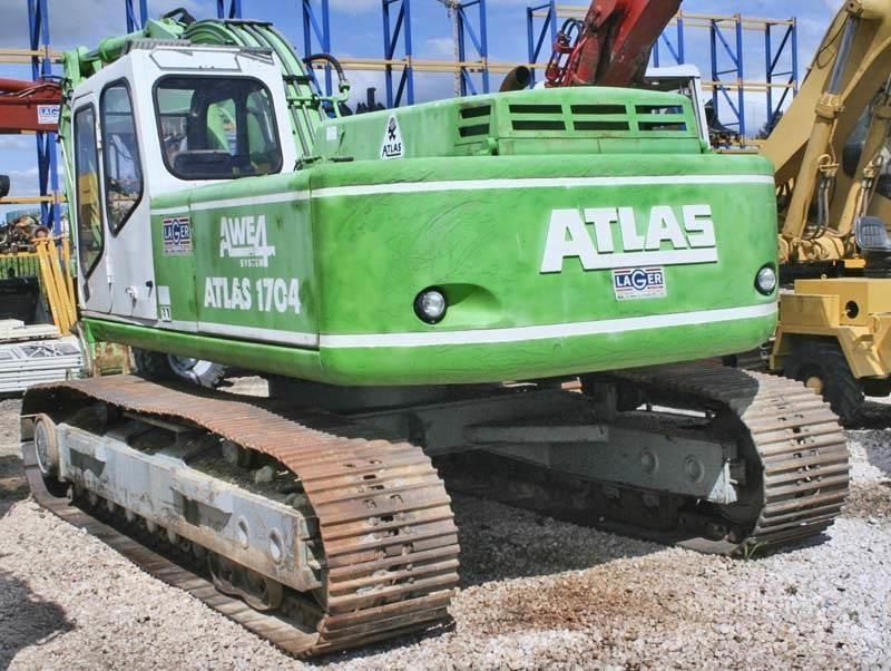 Atlas 1704 Vikšriniai ekskavatoriai