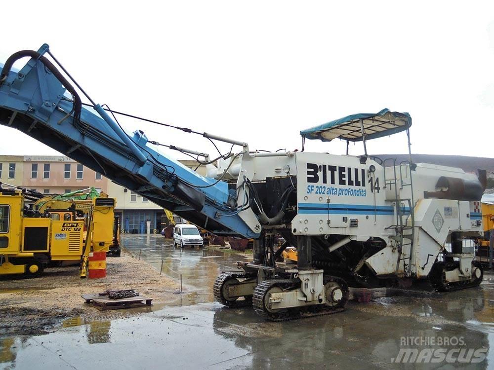 Bitelli SF 202 Asfalto šalto frezavimo technika