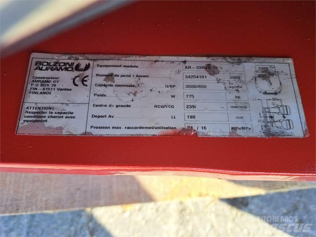 Bolzoni AR-33RJ-13 Krovimas/Kėlimas - Kita