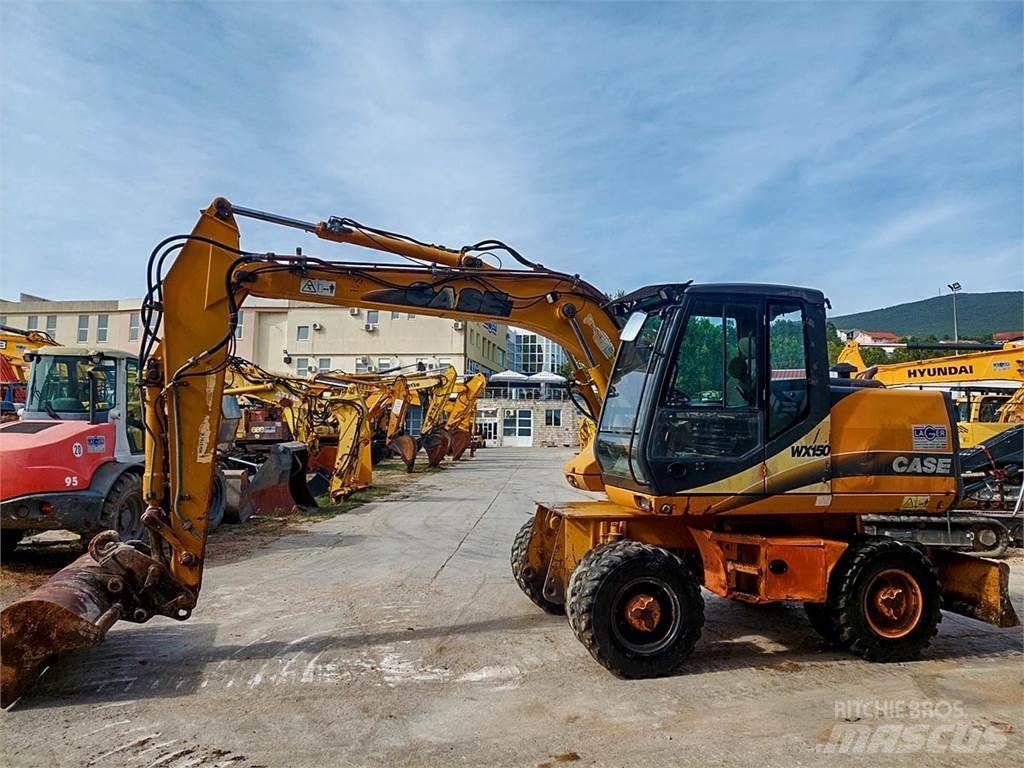 CASE WX150 Ratiniai ekskavatoriai