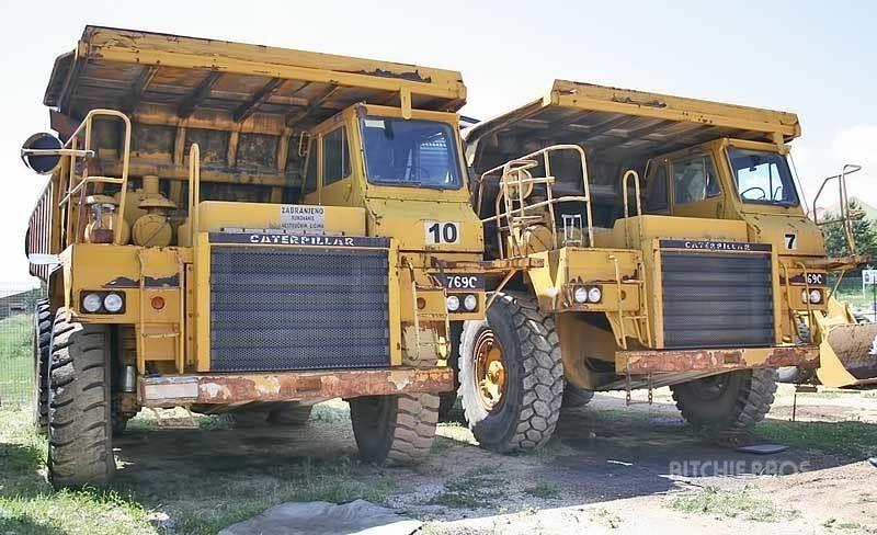 CAT 769C Statybiniai savivarčiai sunkvežimiai