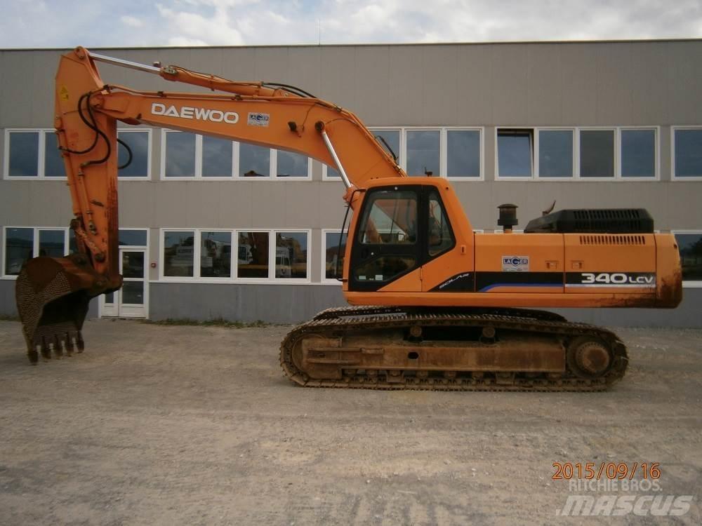 Daewoo SOLAR 340LCV Vikšriniai ekskavatoriai