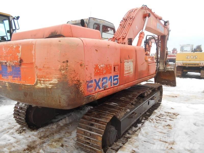 Fiat-Hitachi EX 215 Vikšriniai ekskavatoriai