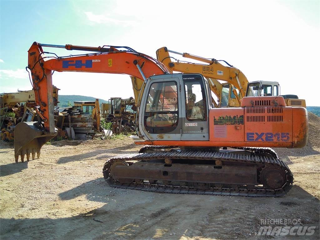 Fiat-Hitachi EX215 Vikšriniai ekskavatoriai