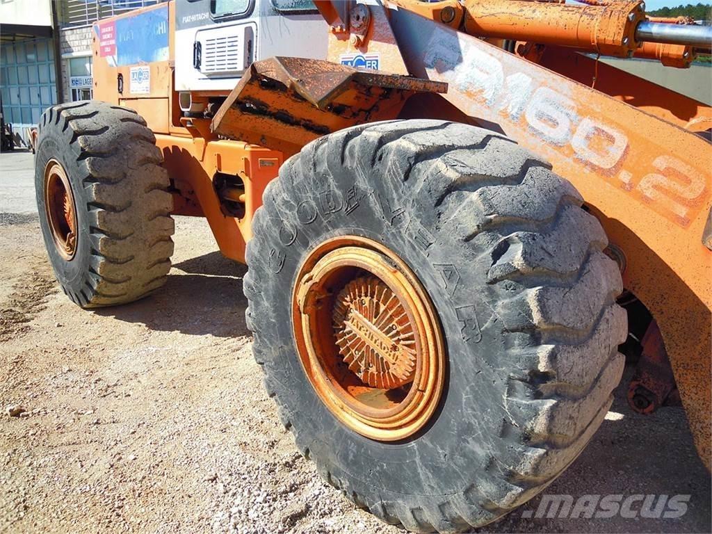 Fiat-Hitachi FR160.2 Naudoti ratiniai krautuvai