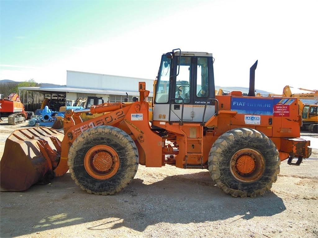 Fiat-Hitachi FR160.2 Naudoti ratiniai krautuvai