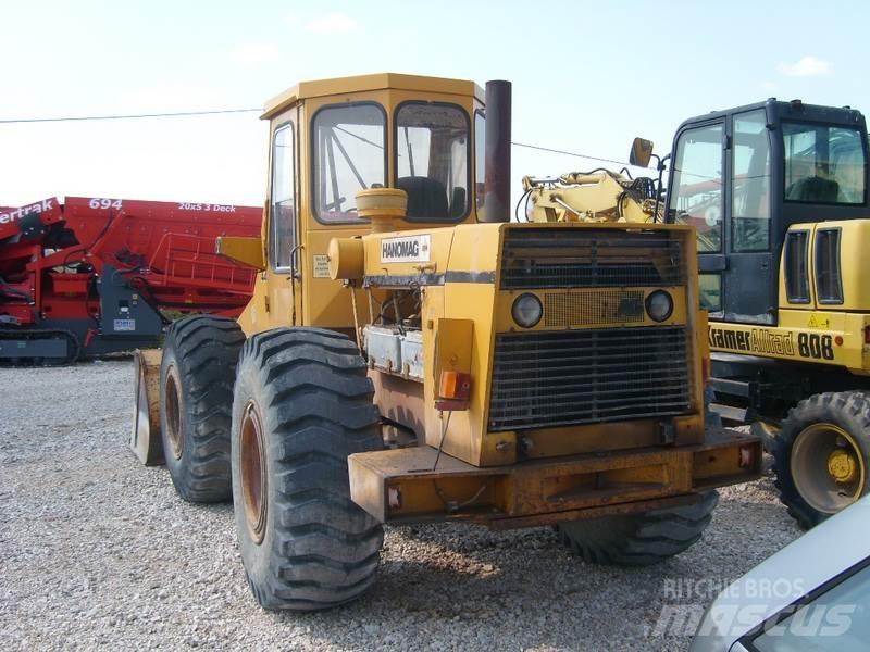 Hanomag 44C Naudoti ratiniai krautuvai