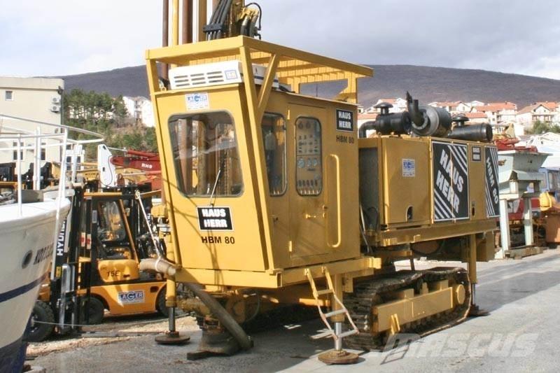 Hausherr HBM 80 Žemės paviršiaus gręžimo technika